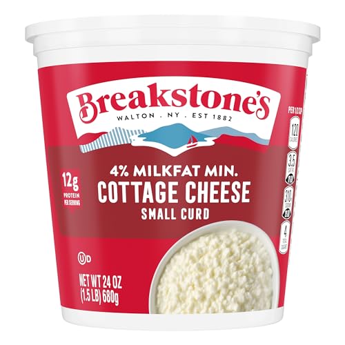 Breakstone's Small Curd Cottage Cheese with 4% Milkfat, 24 oz Tub