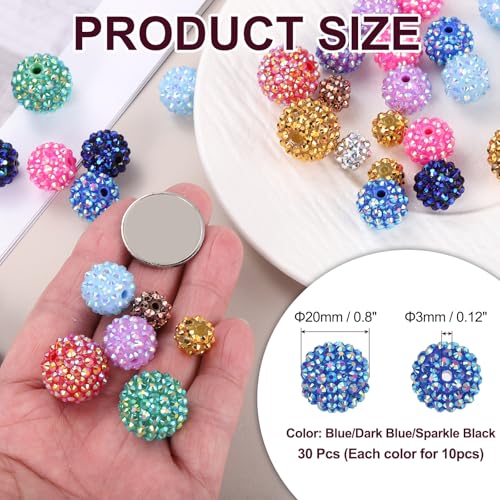 Perles disco scintillantes de qualité pour création de bijoux raffinés