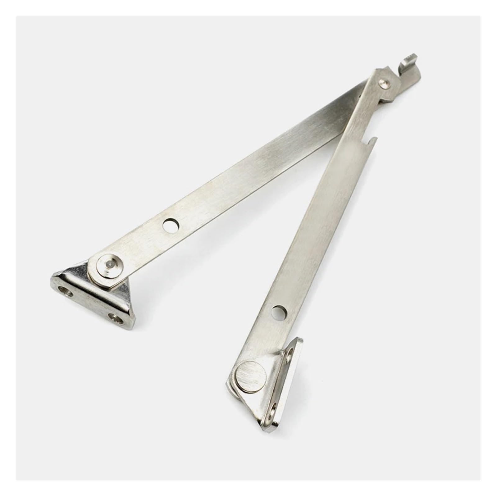 Ymuguegh Iron Galvanization Limiter Power Distribution Cabinet Folding Hinge Stainless Steel Limit Device Support Rod Mechanical Cabinet Door(,Right)