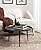 Kate and Laurel Alessia Modern Round Metal Coffee Table