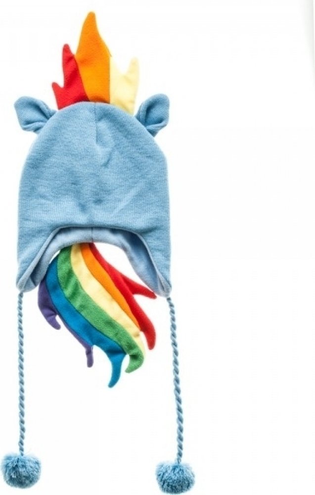 BIOWORLD My Little Pony Rainbow Dash Laplander Fleece Cap Beanie