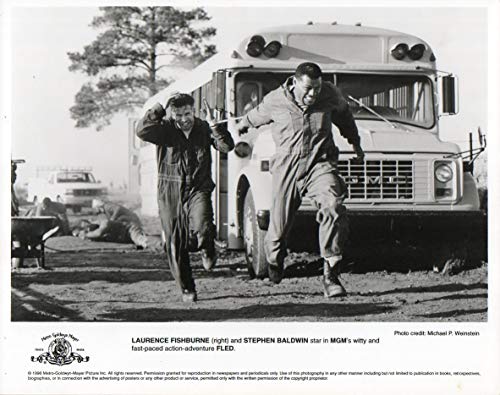 Original Photo Laurence Fishburne Stephen Baldwin Fled Michael P. Weinstein