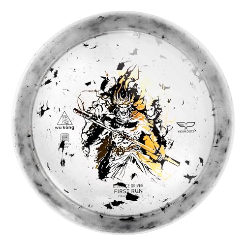 Yikun Disc Golf| Pro Worlds 2025 Limited Edition| Fairway-Distance Hybrid Disc | Max 100m+ Flights for All Skill Levels | Late-Turn Glide & Reliable Fade | PDGA Approved 170-176g（Grey）