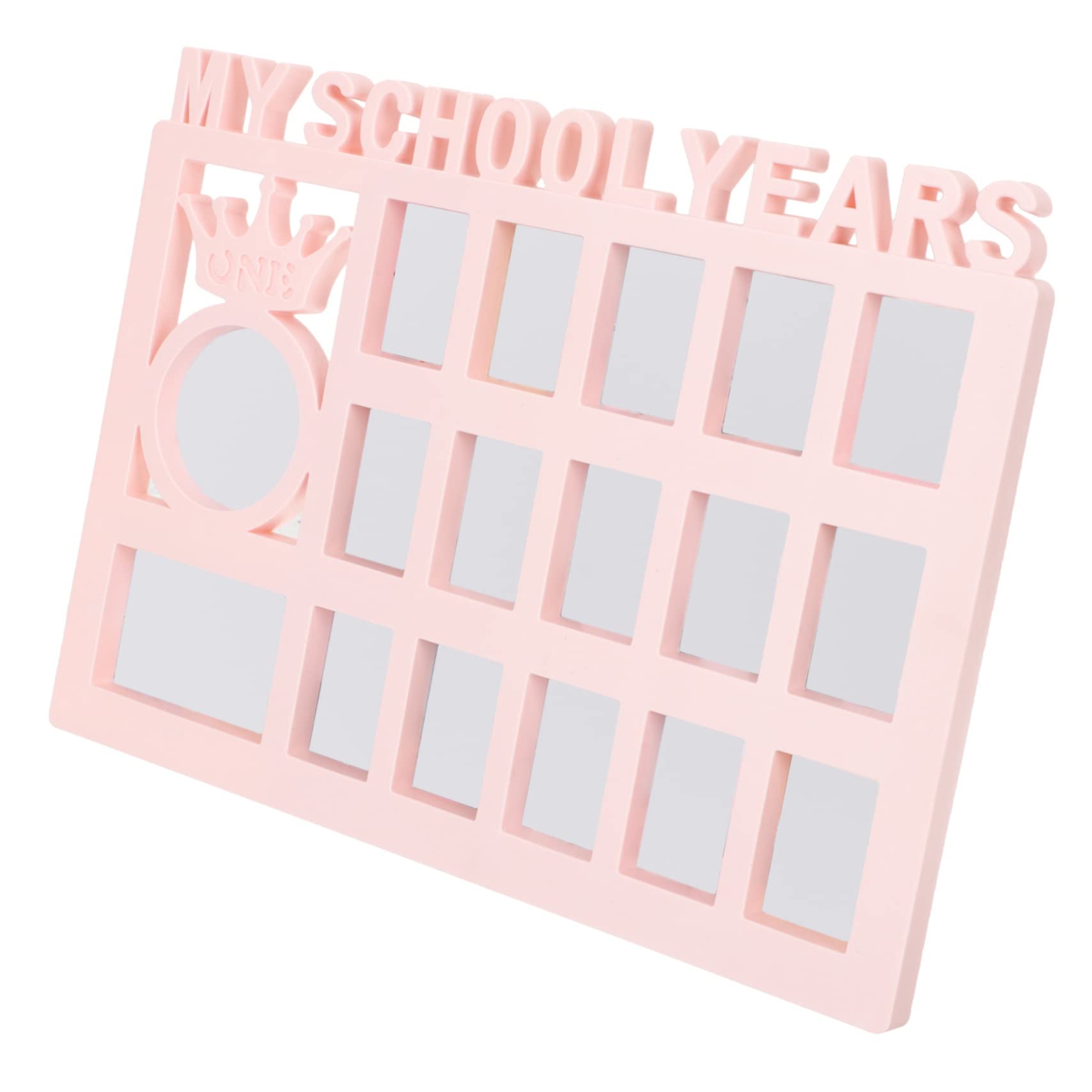 ABOOFAN Plastic Picture Frame Infant Photo Frame Creative School Picture Frame Baby Identification Photo Holder Picture Display Frame Baby Growth Photo Frame Plastic Photo Frame Book