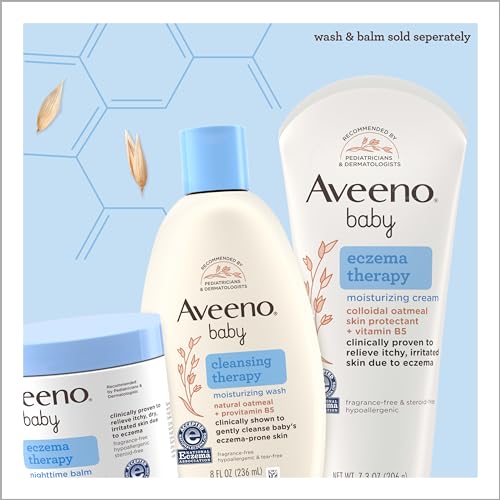 Image of Aveeno Baby Mommy & Me Daily Bathtime Gift Set including Baby Wash & Shampoo, Calming Baby Bath & Wash, Baby Moisturizing Lotion & Stress Relief Body Wash for Mom, 4 items