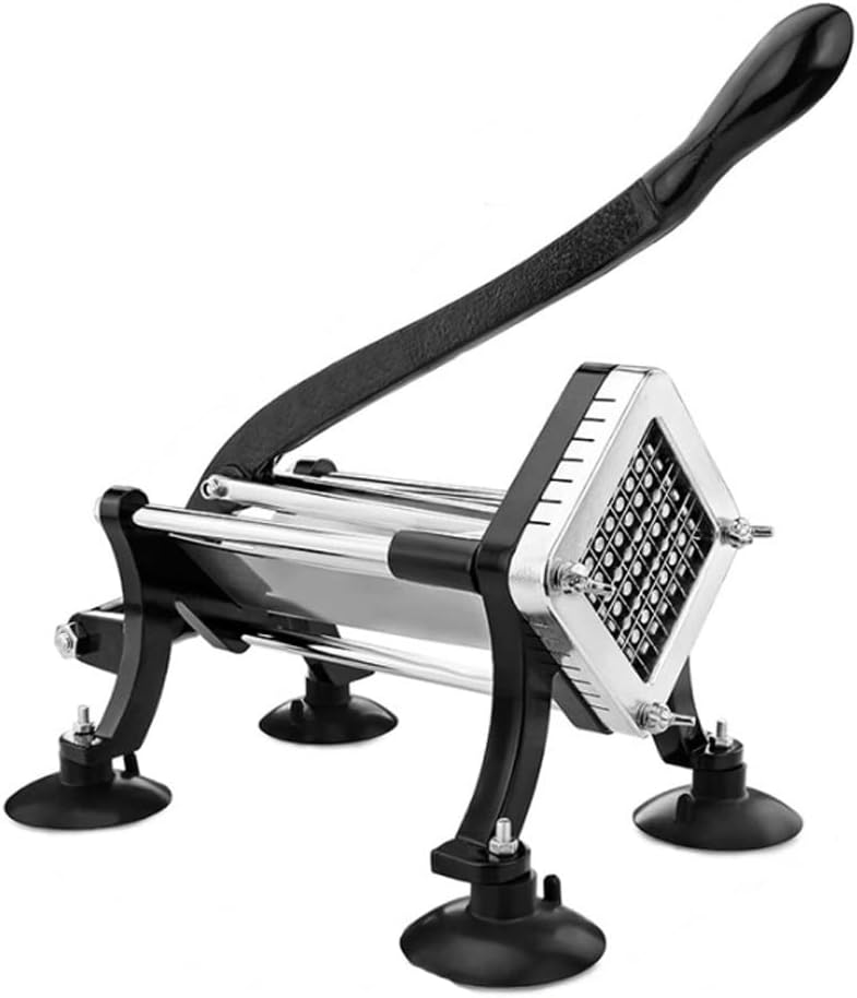 Fries Machine Fries Cutter French Fries Slicer Potato Slicer Household Kitchen Slicer Radish Cucumber Machine Commercial Potato Slicer French Fries Slicer (Size : 7mm)