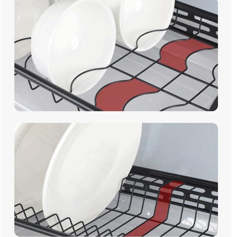 DJGACSI キッチンボウルラック水切り皿収納家庭用食器収納層食器洗浄ラック