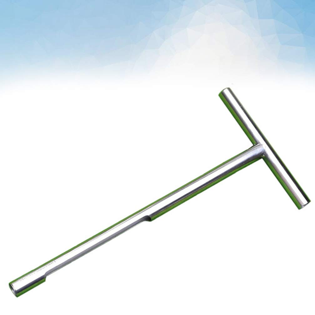 BESPORTBLE Outil D'échantillonnage du Sol Outil Pratique en Acier Inoxydable Léger et Facile à Nettoyer Argenté pour Prélèvement de Sol Extérieur
