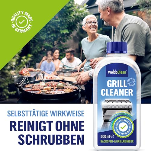 Gel per pulizia griglia e forno 500 ml - rimuove autonomamente il grasso bruciato senza riscaldamento. - 3