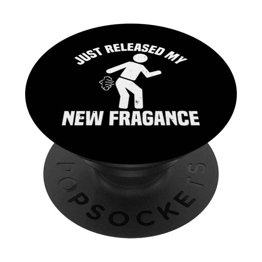 Farting PopSockets Swappable PopGrip, Black
