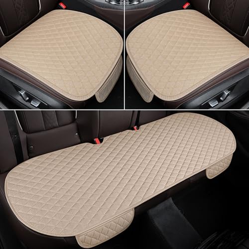 Coussin de siège Mitsubishi Outlander III anti-rayures lin - 3