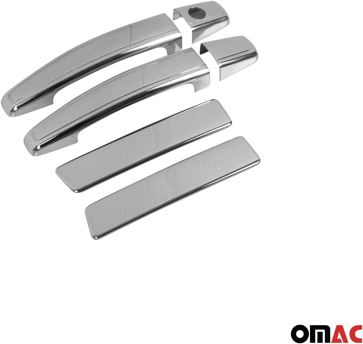 OMAC Door Handle Cover Guard for Chevrolet Sonic Hatchback 2012-15 Stainless Steel 6X