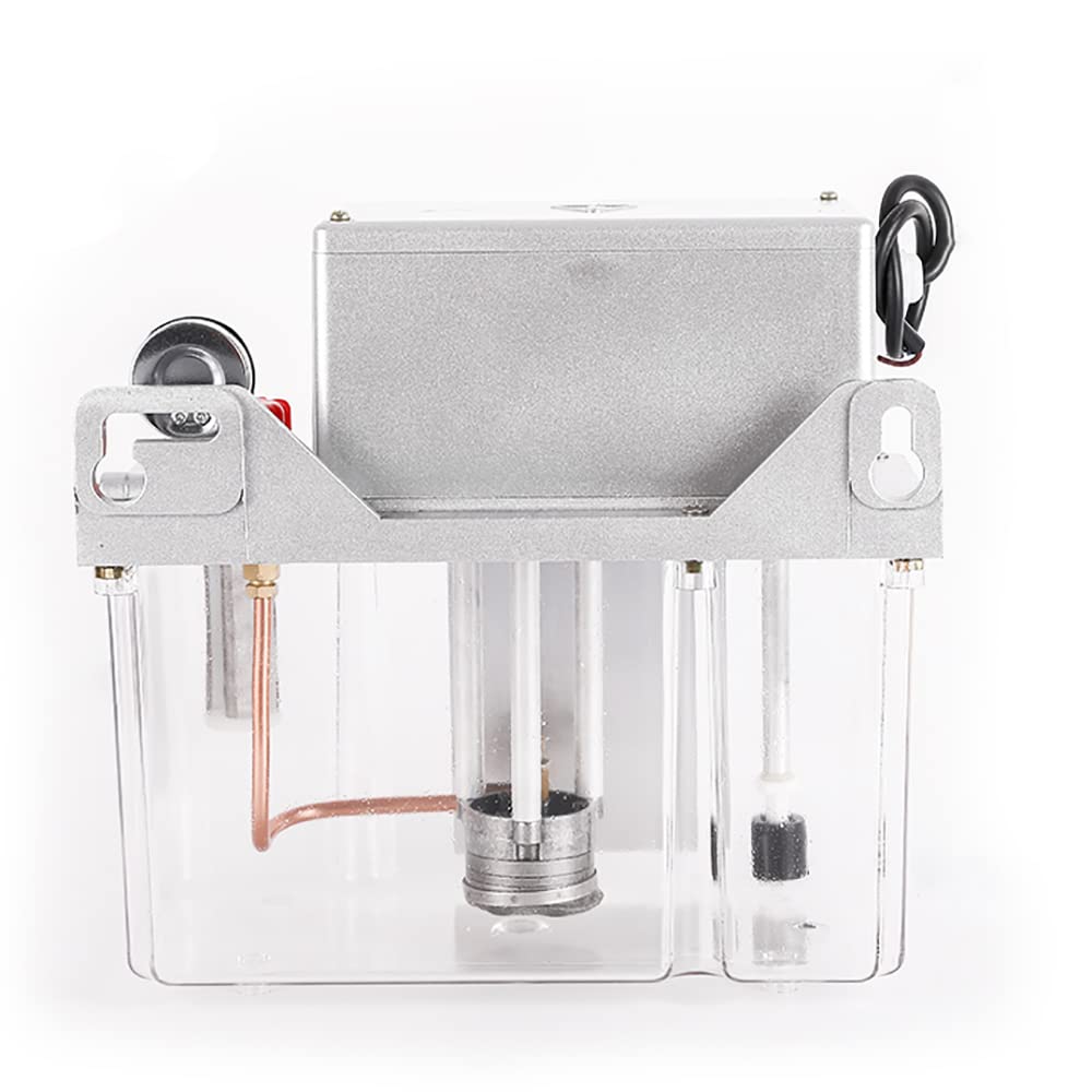 La Pompa dell'olio Lubrificante Elettrico Pompa Automatica di Macchine Utensili a Controllo Numerico del Centro di Lavorazione del Serbatoio di Lubrificazione 220V 4L(Doppio display)
