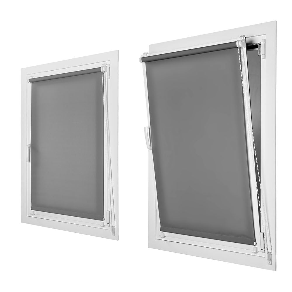Store Roulant Clip & Fix 150x180cm Gris Anthracite - CINTACOR - STORPLANET