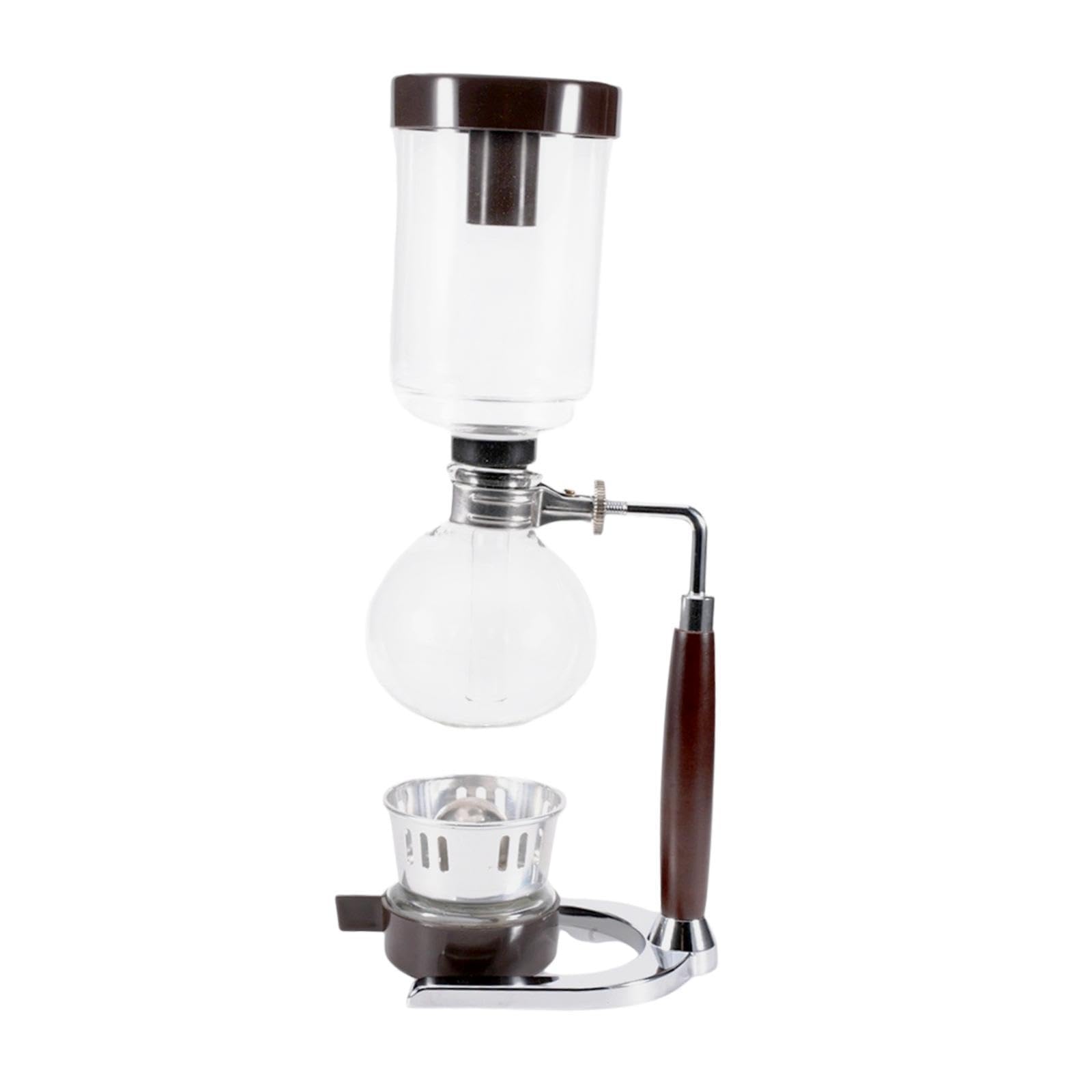 Cafetera de Sifón de, Ligera, Resistente Y Transparente, de Cristal, Ideal para El Hogar, La Oficina, La Cafetería O Como Regalo para, tal como se describe, 360 Ml