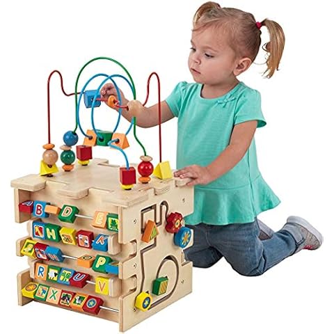 Juguete de laberinto de cuentas KidKraft Deluxe Activity Cube Cover