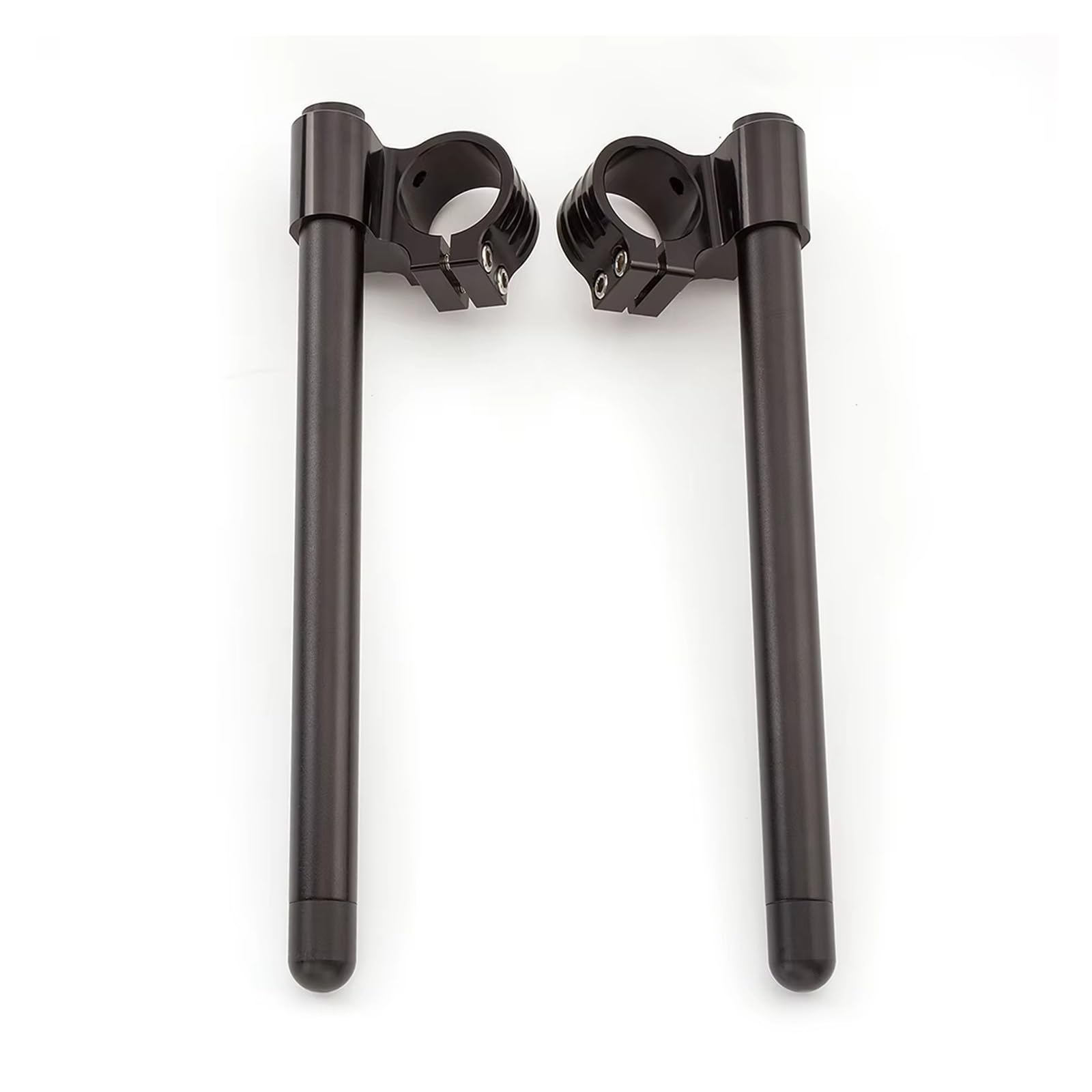 Universale CNC Rised 31 33 35 36 37 41 43 45 47 50 51mm Moto Clip On Ons Forcella Riser 7/8 "22MM Manubrio Riser Manubrio Moto(Riser Black 50mm)