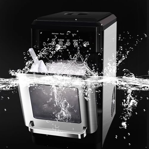 Máquina fabricadora de hielo compacta de acero inoxidable miniatura 5