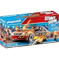 Playmobil 70550 Stunt Show Shark Monster Truck, for Children Ages 4-10, Fun Imaginative Role-Play, PlaySets Suitable for Children Ages 4+