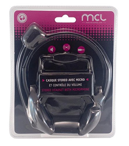 Casque stéréo avec micro MCL Contrôle volume intégré - vue 7