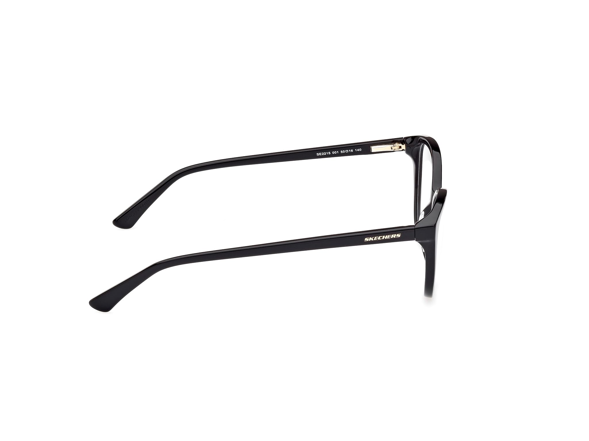 Skechers Brille mit Sehstärke für Damen optional mit Sonnenbrillentönung oder Blaulichtfilter, Katzenauge, gefertigt aus Acetat, Modell: SE2215 (inklusive Brillenetui)