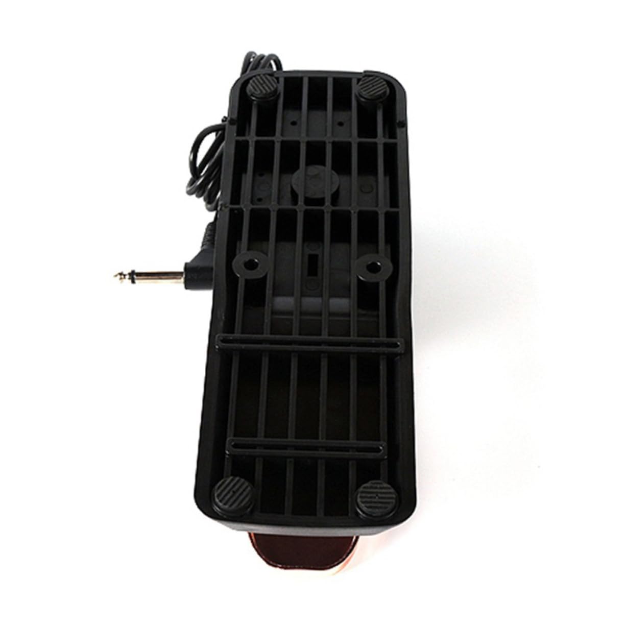 Pedal de Sostenido para Piano y Teclado Eléctrico Alta Resistencia, Material Abs Metal Dorado, Estilo Clásico y Pedal de Pie para Uso Profesional