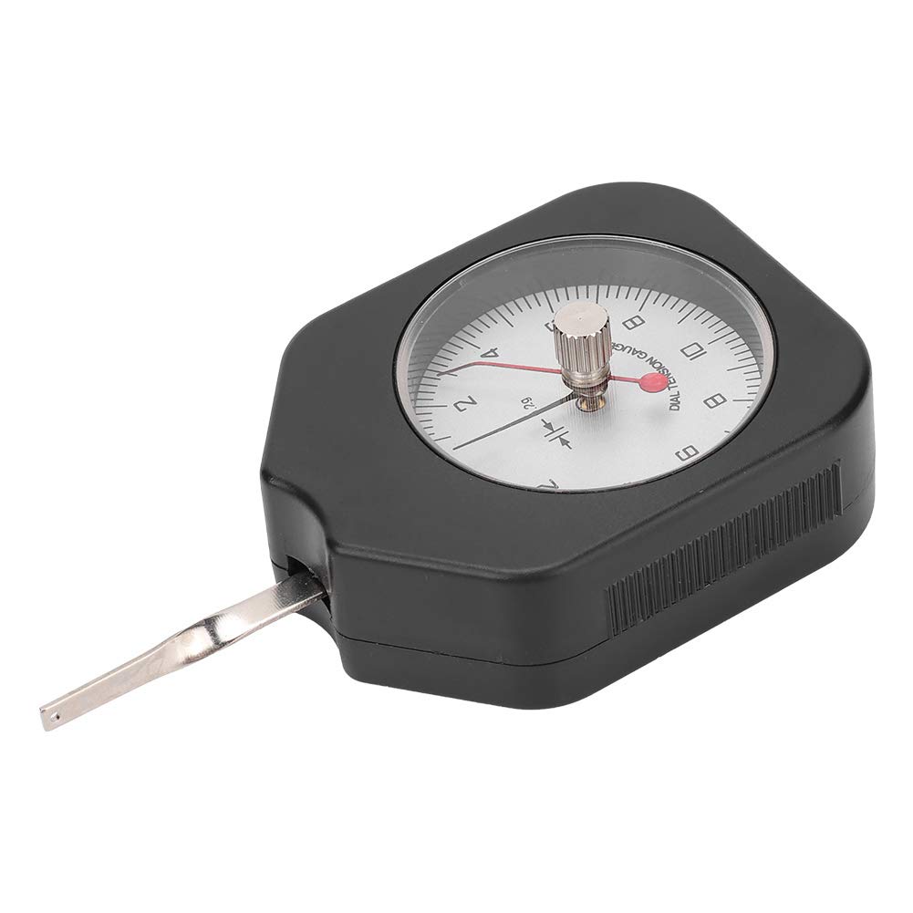 Light Weight Tension Force Meter, Dial Tensiometer, for Workshop Tools Workshop Hardware(SZG-10-2)