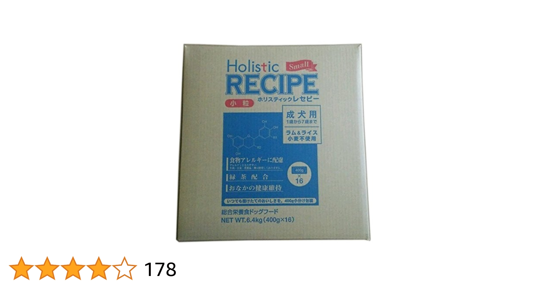 Amazon.co.jp: ホリスティックレセピー ラム成犬 小粒 6.4kg