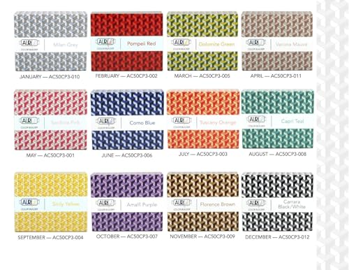 Aurifil Color Builder hilo algodón 3 bobinas rosa miniatura 4