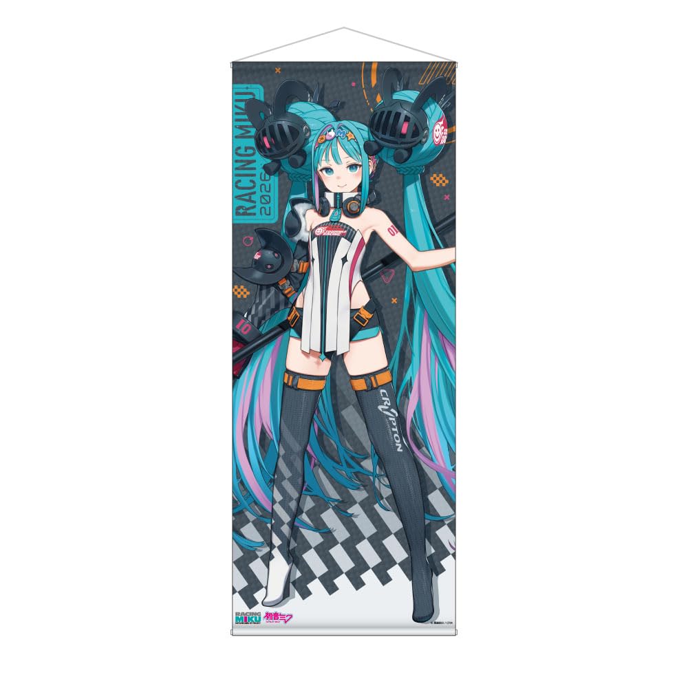 Amazon.co.jp: レーシングミク 2026Ver. 等身大タペストリー : 黒星