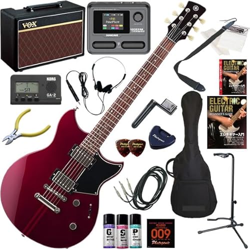 【セット品】YAMAHA エレキギター初心者入門 Pathfinder10とマルチエフェクターが入ってる完璧21点セット RSE20/RCP(レッドカッパー)