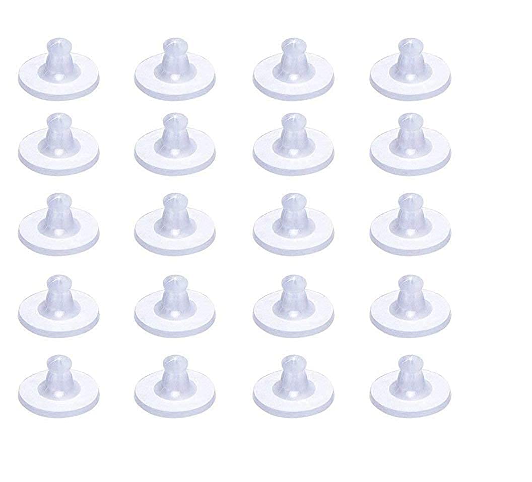 FA Rubberbush Clear Silicone Long Earring Back Stoppers/push buttons/Findings Stud Earring Plugs. (200PCS) (B09YYNRXTQ) Amazon Price History, Amazon Price Tracker