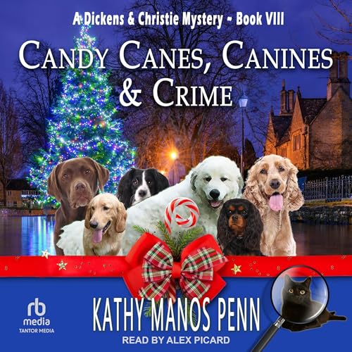 Candy Canes, Canines & Crime Audiolivro Por Kathy Manos Penn capa