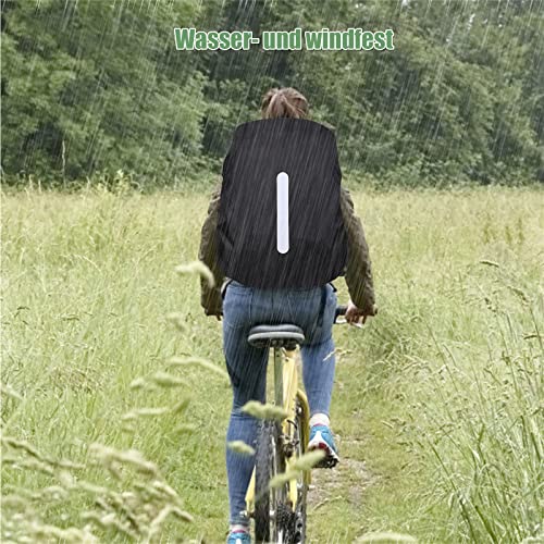 Souke Sports Rucksack Regenschutz – Regenhülle Schultaschen mit Reflektorstreifen Rucksack Wasserdicht für Dunkle Jahreszeit, Wandern und Radfahren - Image 3