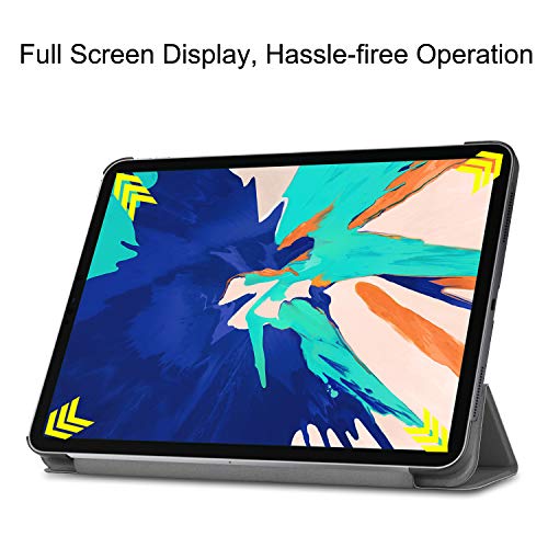 Lobwerk Protective Case for Apple iPad 12.9 Pro 2020 12.9 Slim Case with Stand Function and Auto Sleep/Wake Function Grey - Image 4