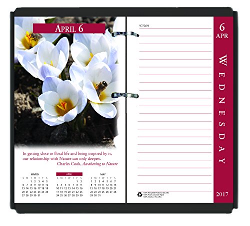 House of Doolittle 2017 Desk Calendar Refill, Daily, Earthscapes, 3.5 x 6" (HOD417-17)