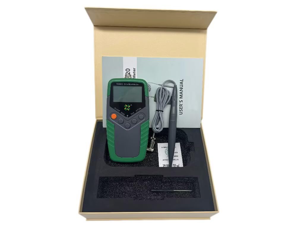 Handheld Gauss Meter Magnetic Gauss Meter with Accuracy ±5% Range of Measurements 0 to 2400 mT for Measuring The Surface Flux Density of Permanent Magnet Materials