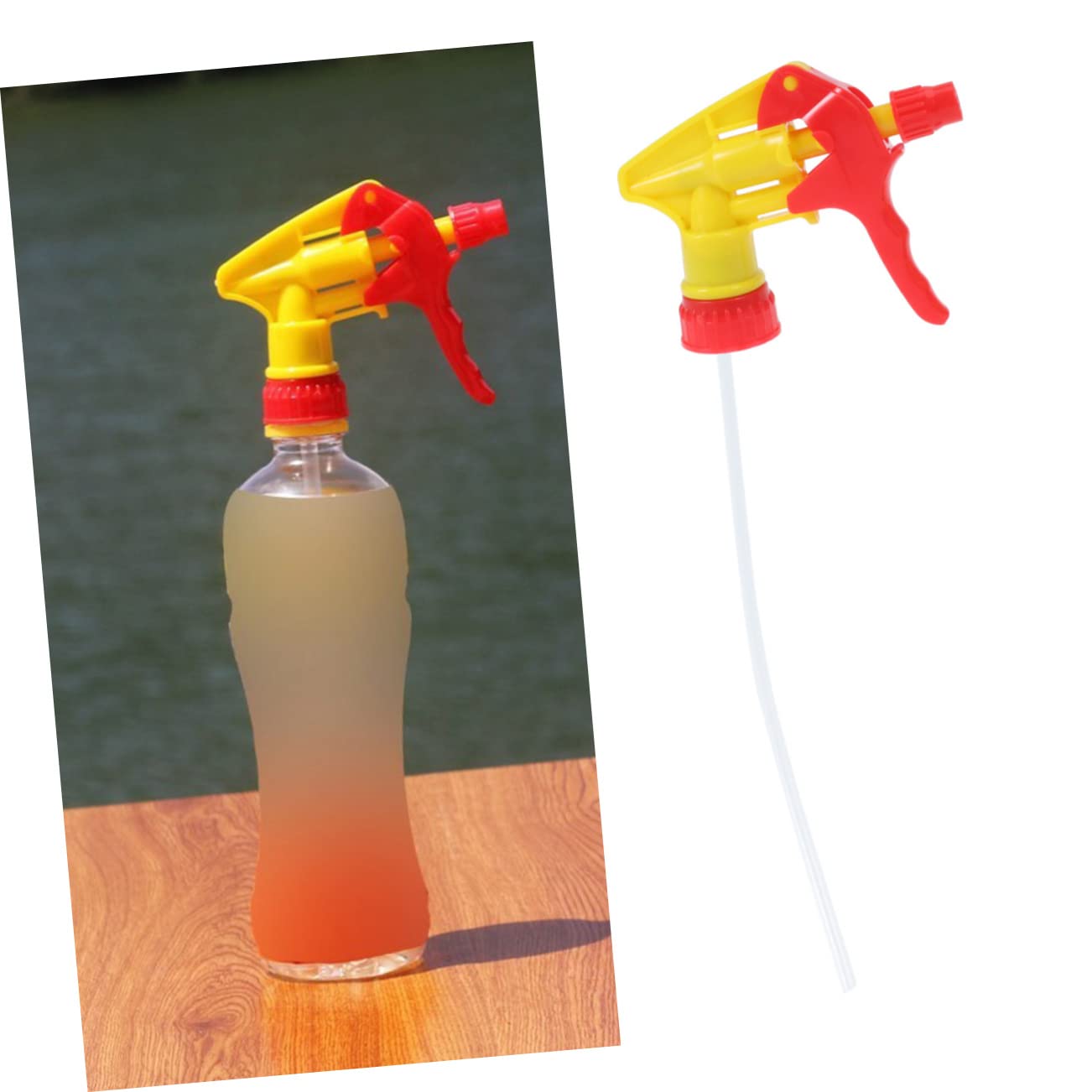 TOVINANNA 5 Pack Lotion Soap Sprayer Replacement Pumps for Bottles Spray Triggers Nozzles Random Color