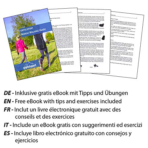 Wanderstöcke Teleskop | Wanderstock für Damen und Herren | Ultraleichte Trekkingstöcke aus Carbon und Aluminium | Nordic… - Image 8