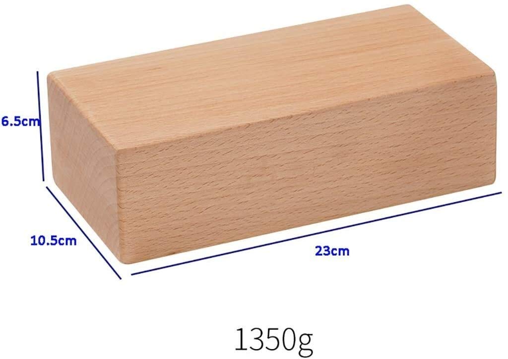 Bloques de Yoga Ladrillos de Fitness de Espuma de Alta Densidad Resistentes a la Humedad for Pilates, Bloques de Yoga, Ladrillos de Soporte de Espuma, Ladrillos de Yoga de Madera Maciza