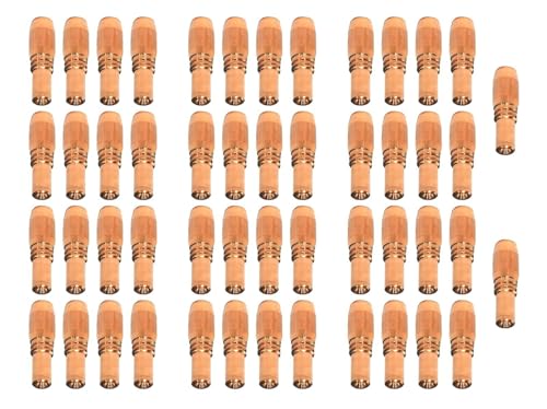 50-PK .035 Contact Tip For Bernard Acculock-S T-A035CH Used With New MDX-250 Gun