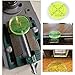 YOTOM 2x Bubble Spirit Level, 66x10mm Circular Surface Level Inclinometers, Fluorescent Yellow
