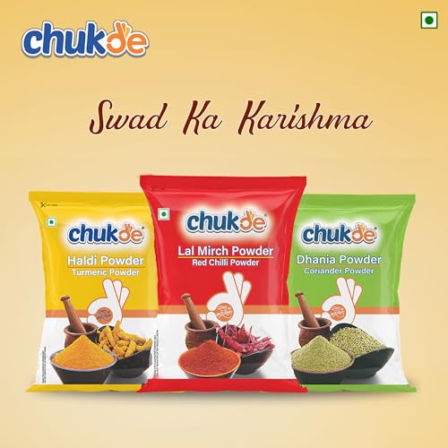 Image of Chukde - Haldi Powder (17.63 OZ) - Turmeric Powder - Ideal For Cooking, Baking, and Health Support - Authentic and Flavorful Indian Cuisine - 500 Gram (Pack of 3)