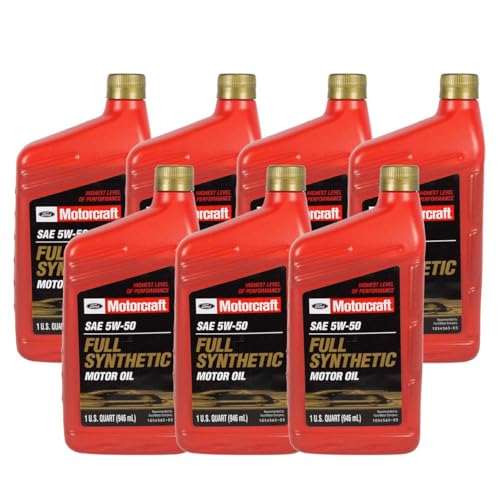 Genuine OEM Full Synthetic Motor Oil SAE 5W-50 7 Quart