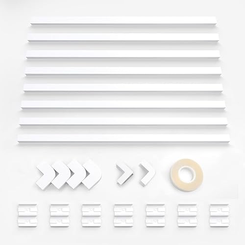 Kit para ocultar cables, 128 pulgadas, cubiertas de un cable para cables en la pared, ocultadores de cables prémium para TV, canaleta de cables