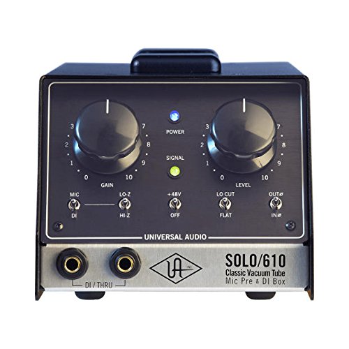 Universal Audio Solo/610 Classic Tube Single Channel Mic Pre/DI