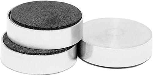 Imanes de acero inoxidable, perfectos para pizarras, refrigeradores y gabinetes de oficina