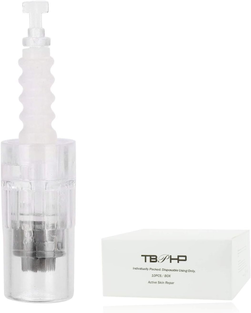 TBPHP 42 Pin Micro Needling Cartridge for Auto Microneedling DermaPen(10 Pcs Bayonet Coupling Needle)
