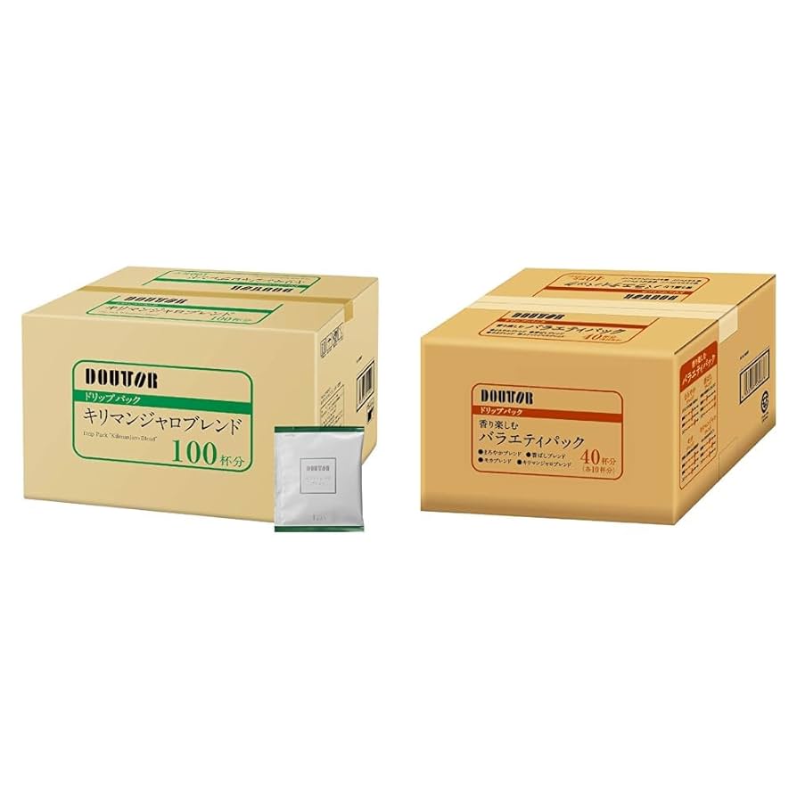 DOUTOR キリマンジャロブレンド 100杯分×3箱 Amazon.co.jp: 