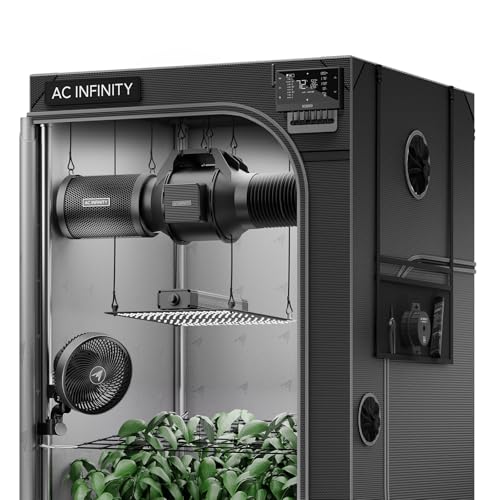 AC Infinity AI Grow System 3x3, 3-Plant Kit w/Self-Learning AI Controller, Dynamic Airflow & LM301H...